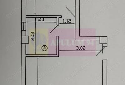 Apartament cu 2 camere decomandat în Fundeni
