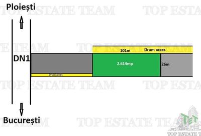 Teren Saftica 2600mp - Parcelabil - 1