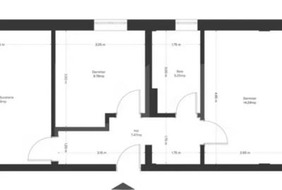 Apartament cu 3 camere decomandat în Ghirodei - 1