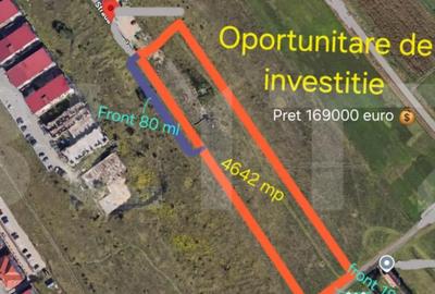 Teren de 4642 mp, în Baciu - 3