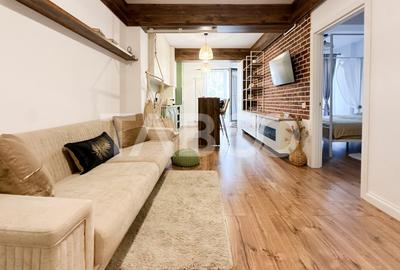 Apartament cu 2 camere semidecomandat, mobilat în Central - 3