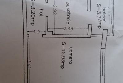 Apartament cu 2 camere decomandat în Ultracentral - 2