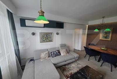 Apartament cu 3 camere semidecomandat, mobilat în Semicentral