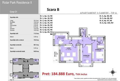 Apartament cu 2 camere în Militari - 12