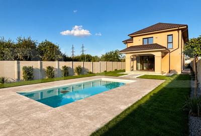 Casă individuală cu 4 camere cu Piscina în Bariera Vâlcii