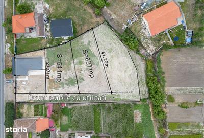 Teren de 541 mp, în Sânmihaiu Român