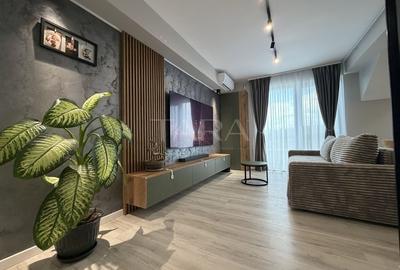 Apartament cu 3 camere semidecomandat, mobilat în Baciu