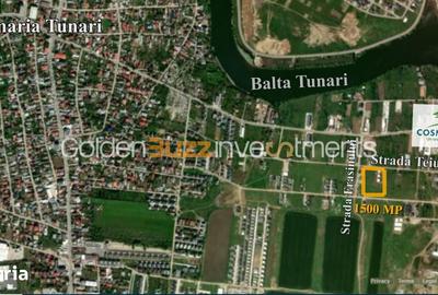Teren de 1500 mp, în Tunari