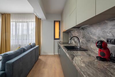 Apartament cu 2 camere semidecomandat, mobilat în Pipera - 4