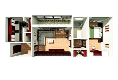 Apartament cu 2 camere în Podu Roș