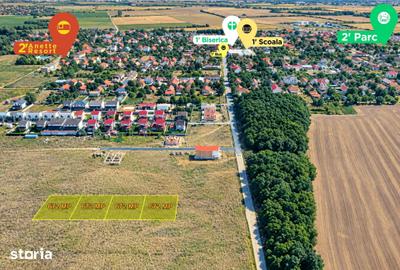 Teren de 672 mp, în Sânandrei