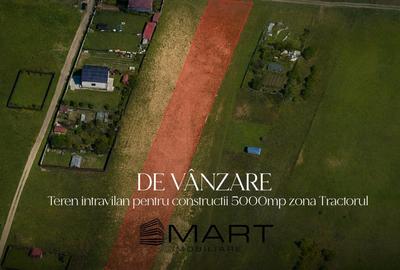 Teren de 10000 mp, în Tractorul