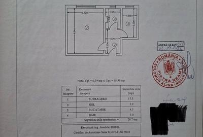 Garsonieră decomandată în Exterior Vest