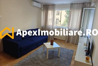 Apartament cu 2 camere semidecomandat, mobilat în Jiului
