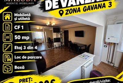 Garsonieră decomandată, mobilată în Găvana 3