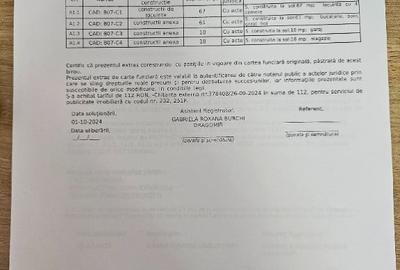 Casă cu 5 camere cu Teren 1000 Mp în Odobești