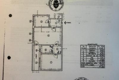 Apartament cu 2 camere semidecomandat, mobilat în Lujerului