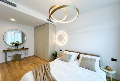 Apartament cu 2 camere semidecomandat, mobilat în Tunari