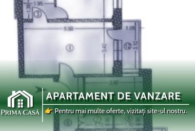 Apartament cu 3 camere semidecomandat în Unirii Sud