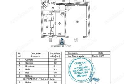 Apartament cu 2 camere decomandat în Alexandru Obregia