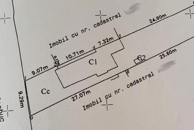 Teren Construcții intravilan de 450 mp, în Bd. Coșbuc - 2