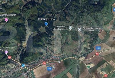 Teren de 1861 mp, în Brebina