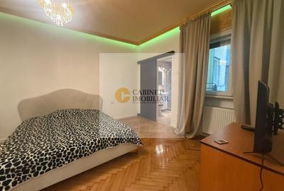 Apartament cu 2 camere nedecomandat, mobilat în Cișmigiu