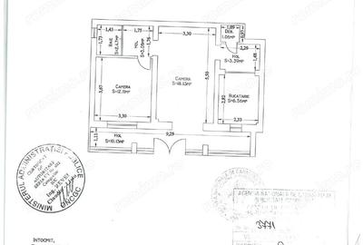 Apartament cu 2 camere decomandat în Tomis II