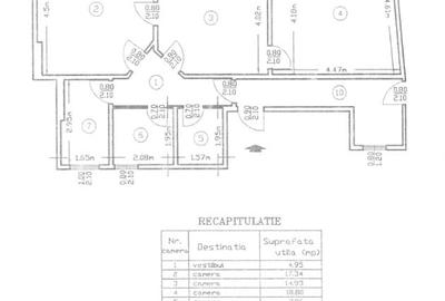 Apartament cu 3 camere decomandat, mobilat în Moșilor - 7