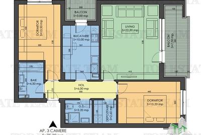Apartament cu 3 camere decomandat în Prelungirea Ghencea - 2