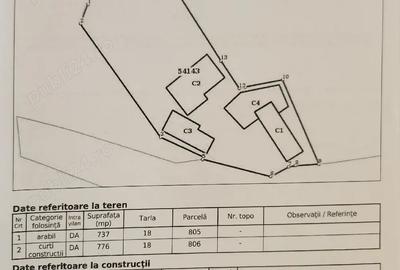 Casă cu Teren 1560 Mp în Câmpineanca