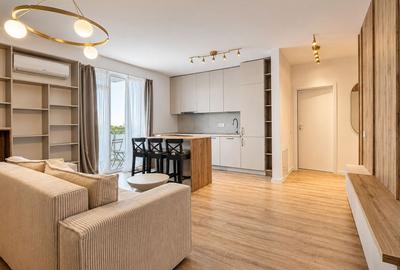 Apartament cu 2 camere decomandat, mobilat în Central