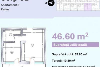 Apartament cu 2 camere în Central - 4