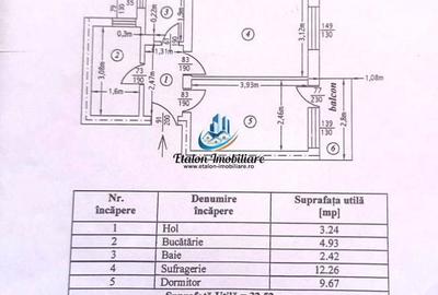 Apartament cu 2 camere decomandat în Vest - 6