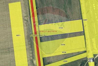 Teren intravilan 9911mp de vanzare, Beresti-Bistrita/ E85 - 2