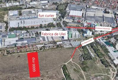Teren de 6666 mp, în Zona Industrială - 3