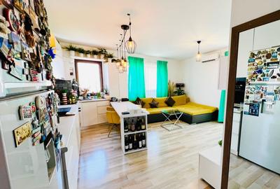 Apartament cu 2 camere semidecomandat, mobilat în Mihai Bravu