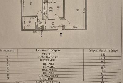 Apartament cu 2 camere decomandat, mobilat în Moșilor - 2