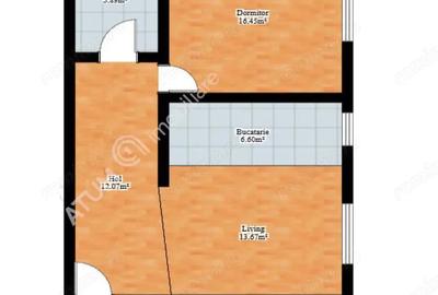 Apartament cu 2 camere decomandat, mobilat în Cedonia - 4