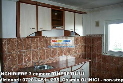 Apartament cu 3 camere decomandat, mobilat în Tineretului - 4