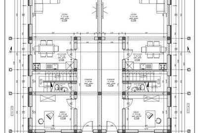 1/2 Duplex Dudestii Noi (12 km de timisoara), P+E,4 camere,2 bai,teren generos - 10
