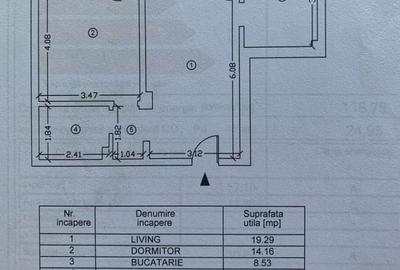 Apartament cu 2 camere la 50 m de plaja. - 10