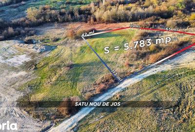 Teren de 5783 mp, în Groși - 1