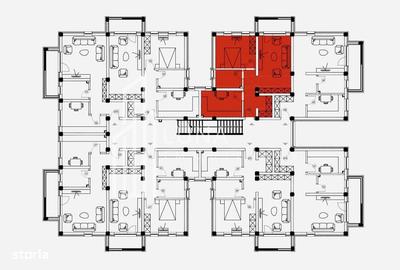 Apartament cu 2 camere în Sânpetru - 13