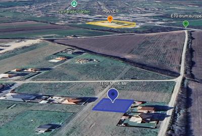 Teren de 606 mp, în Remetea Mare