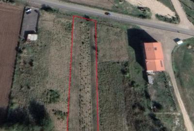 Teren 1750 mp intrare in Chiscani, deschidere 18 m la DJ - 2