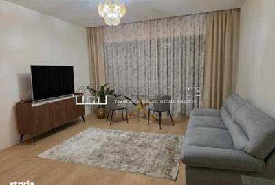 Apartament cu 2 camere semidecomandat, mobilat în Tei