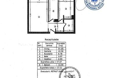 Apartament cu 2 camere decomandat în Costin Georgian - 15