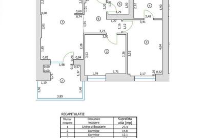 Pipera, rond OMV, Cortina, Nord, 3 camere lux, negociabil - 1