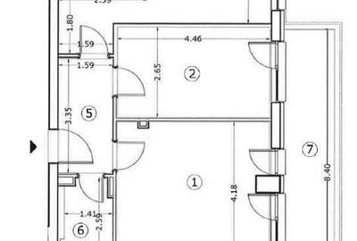 1 MAI, Arcadia Apartments, 3 camere lux, 70 mp, etaj 6, - 11